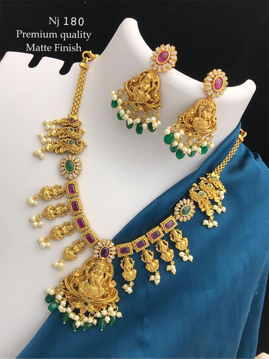 Laxmi Kasula Necklace Set